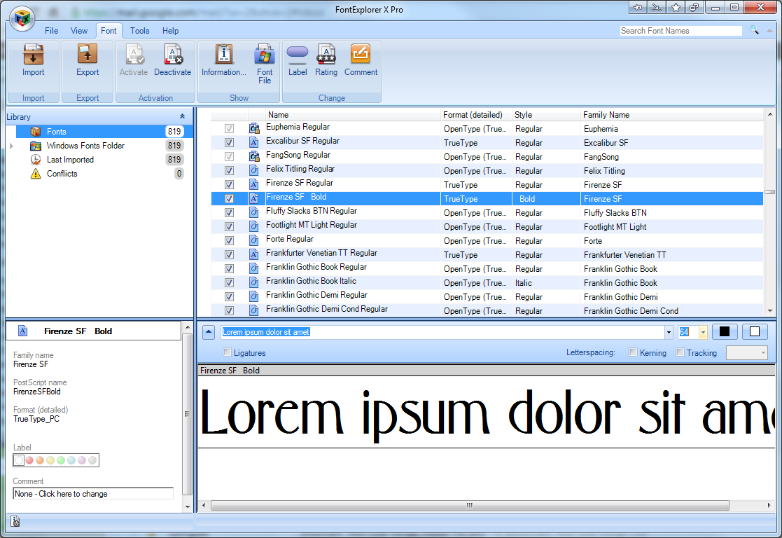 Best free font manager mac